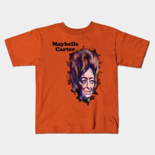 Maybelle Carter "Mother" Kids T-Shirt